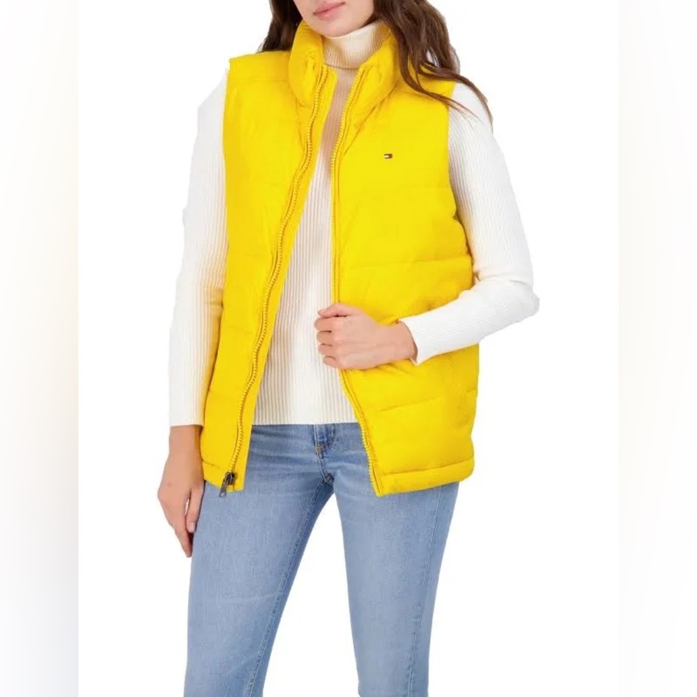 Tommy Hilfiger Puffer Vest - Yellow